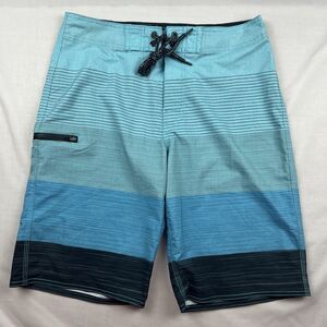 Distortion Men’s Swim Trunks Shorts Drawstrings Fly Small